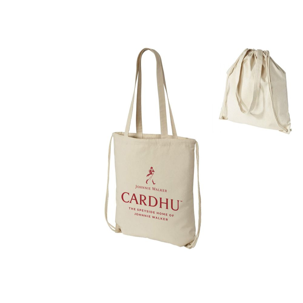 Cardhu Cotton Drawstring Backpack