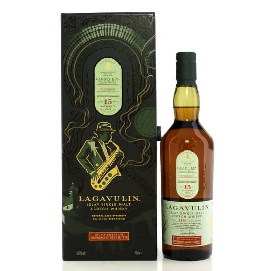 Lagavulin 15 Year Old Islay Jazz Festival 2023 Exclusive Single Malt Scotch Whisky, 70cl