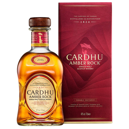 Cardhu Amber Rock Single Malt Scotch Whisky, 70cl