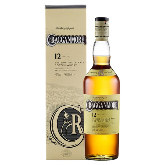 Cragganmore 12 Year Old Single Malt Scotch Whisky, 70cl