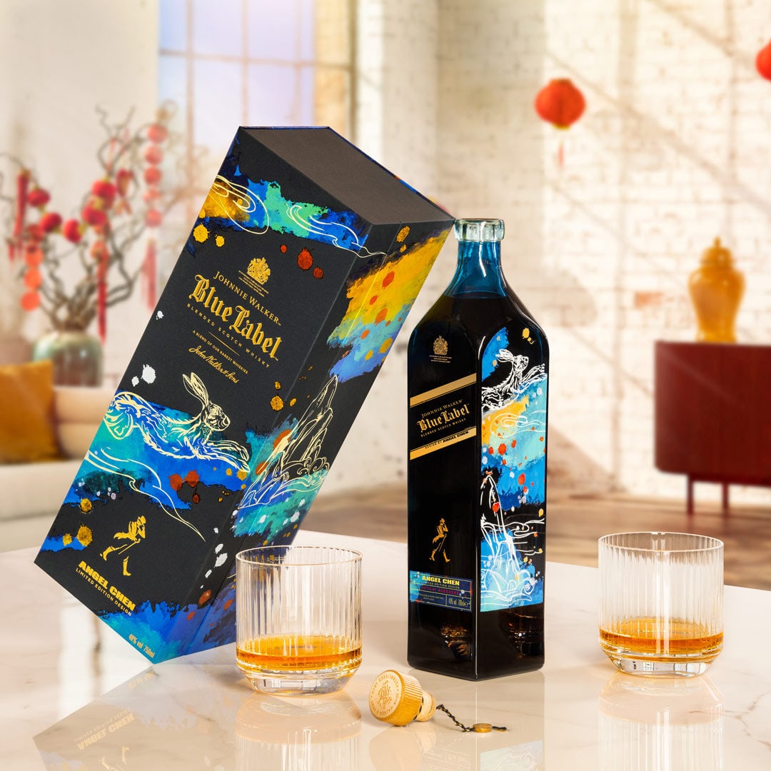 Johnnie Walker Blue Year of the Rabbit Blended Scotch Whisky, 70cl